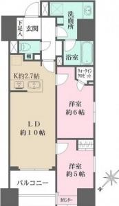 Alterna Nihombashi 1004 Floor Plan