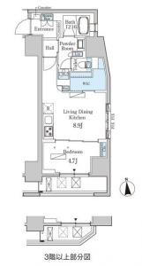 Lions Forsia Kanda-sudacho 904 Floor Plan