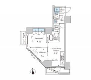 Lions Forsia Kanda-sudacho 1201 Floor Plan