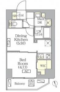 BRICK RESIDENCE Minamiaoyama 301 Floor Plan