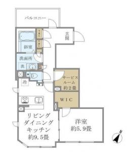 Composite Takanawa 401 Floor Plan