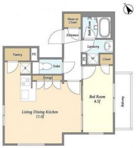 Composit Yoyogi 101 Floor Plan